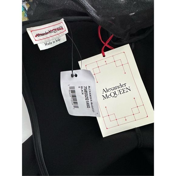 ALEXANDER MCQUEEN Balloon sleeves maxi dress - Picture 12 of 13